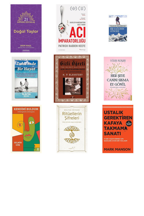 21 Günde Ustalaş - Doğal Taşlar... +8 Kitap
