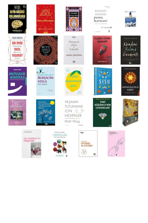 %100 Beyin Gücünü Kullanabilmek... +23 Kitap