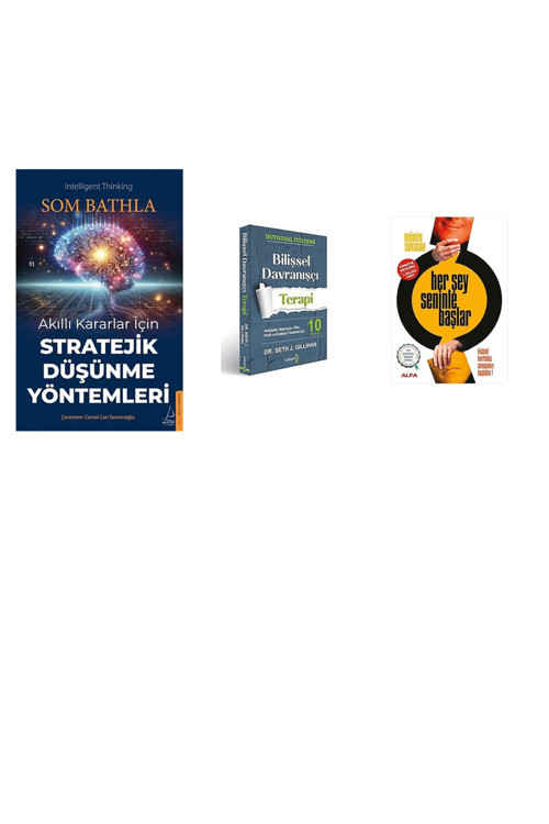 Akıllı Kararlar İçin Stratejik Düşünme Yöntemleri... +2 Kitap