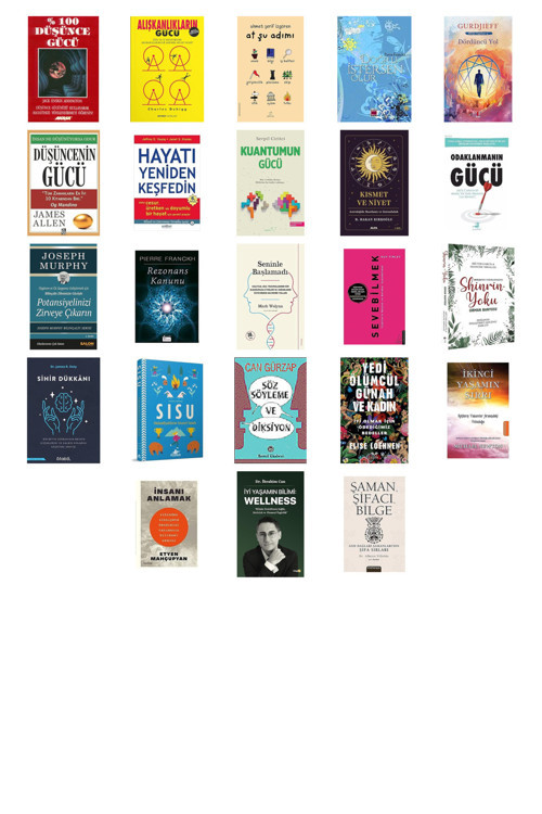 %100 Düşünce Gücü... +22 Kitap