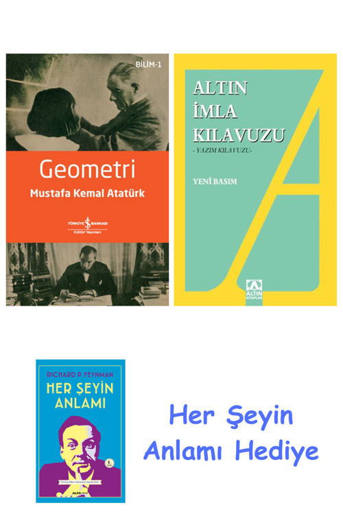 Geometri + Altın İmla Kılavuzu -Yazım Kılavuzu + Her Şeyin Anlamı