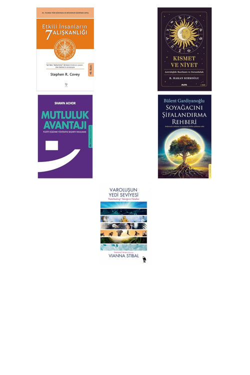 Etkili İnsanların 7 Alışkanlığı... +4 Kitap