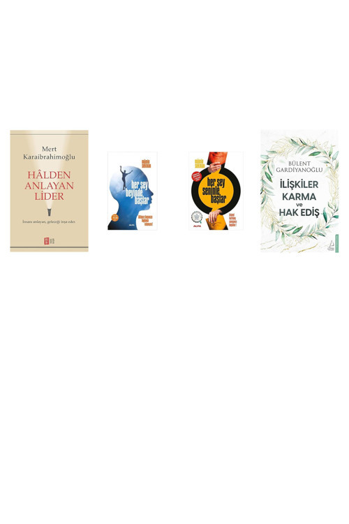 Halden Anlayan Lider: İnsanı Anlayan, Geleceği İnşa Eder.... +3 Kitap