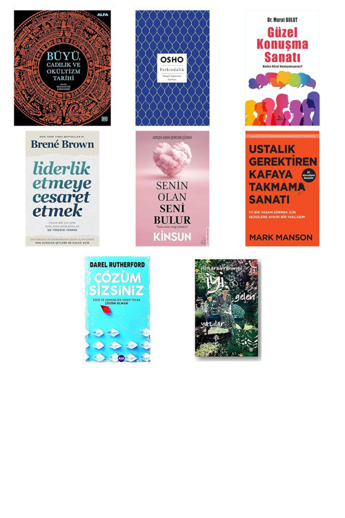 Büyü Cadılık Ve Okültizm Tarihi (Ciltli)... +7 Kitap