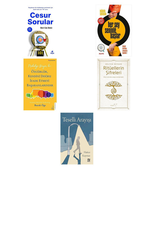 Cesur Sorular: Hayatınızı Bir Kutlamaya Çevirmek İçin Basit ... +4 Kitap