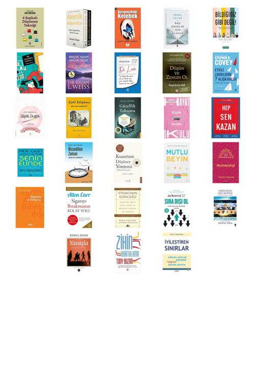6 Şapkalı Düşünme Tekniği... +27 Kitap