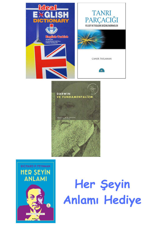 İdeal English Dictionary + Tanrı Parçacığı + Darwin Ve Fundamentalizm + Her Şeyin Anlamı