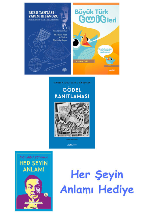 Rubu Tahtası Yapım Kılavuzu + Büyük Türk Twitleri + Gödel Kanıtlaması + Her Şeyin Anlamı