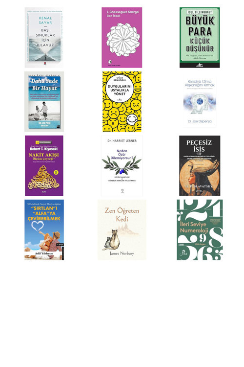 Başı Sınuklar İçin Kılavuz... +11 Kitap