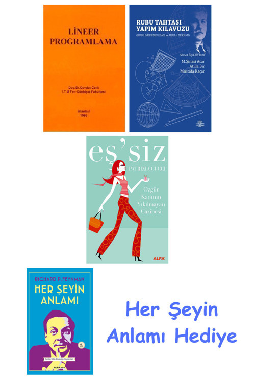 Lineer Programlama + Rubu Tahtası Yapım Kılavuzu + Eş'Siz + Her Şeyin Anlamı