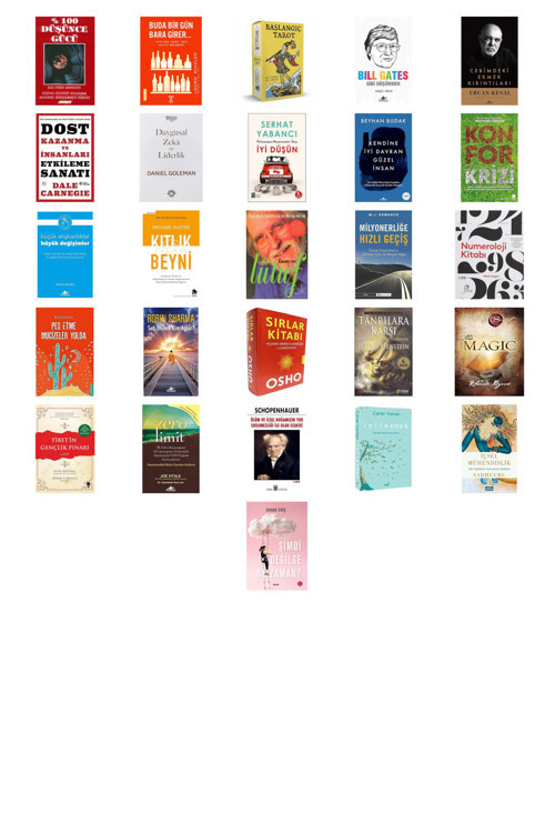 %100 Düşünce Gücü... +25 Kitap