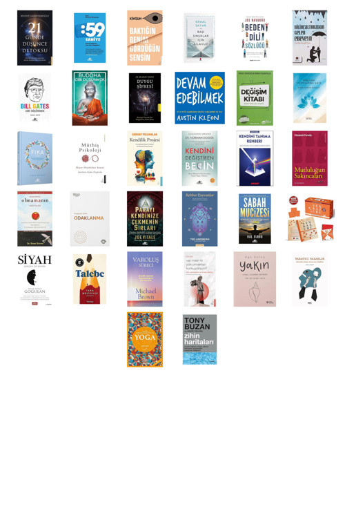 21 Günde Düşünce Detoksu... +31 Kitap