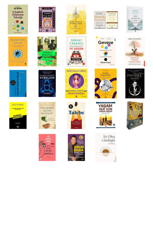 6 Şapkalı Düşünme Tekniği... +22 Kitap