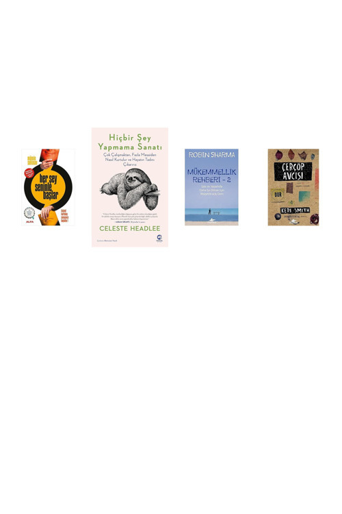 Her Şey Seninle Başlar: Kişisel Kurtuluş Savaşınızı Başlatın... +3 Kitap