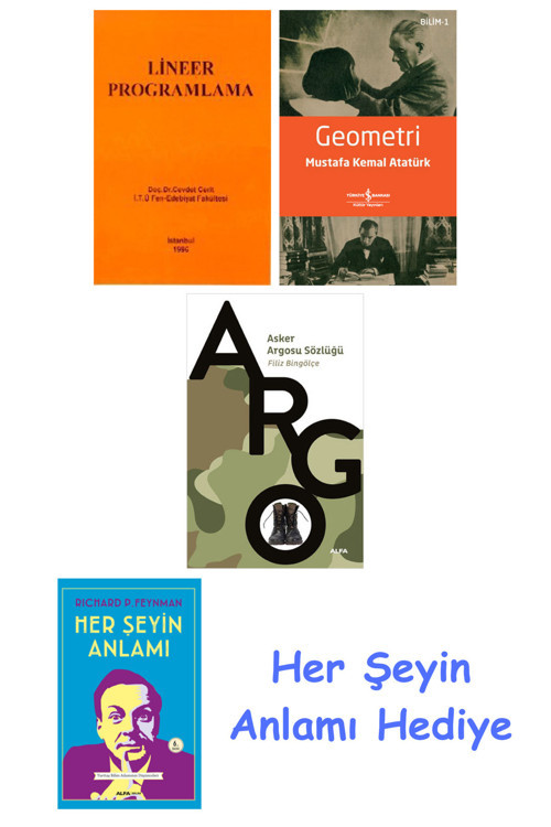 Lineer Programlama + Geometri + Asker Argosu Sözlüğü + Her Şeyin Anlamı