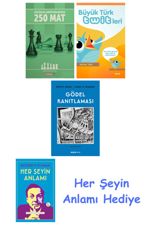 Küçükler Şampiyonasından 250 Mat + Büyük Türk Twitleri + Gödel Kanıtlaması + Her Şeyin Anlamı