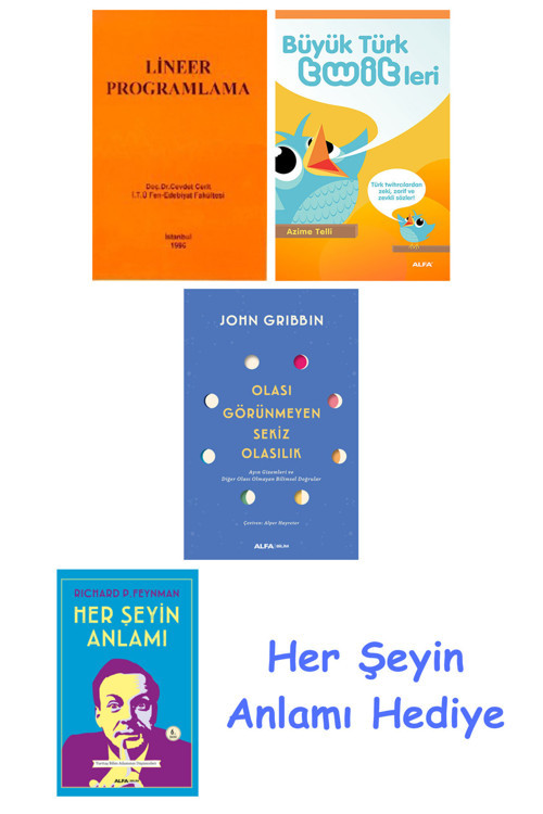 Lineer Programlama + Büyük Türk Twitleri + Olası Görünmeyen Sekiz Olasılık + Her Şeyin Anlamı