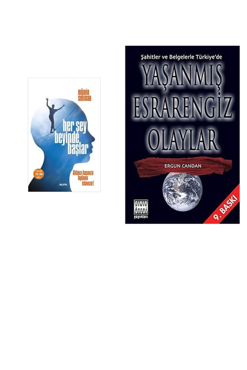 Her Şey Beyinde Başlar: Aklınızı Başınıza Toplama Kılavuzu!... +1 Kitap
