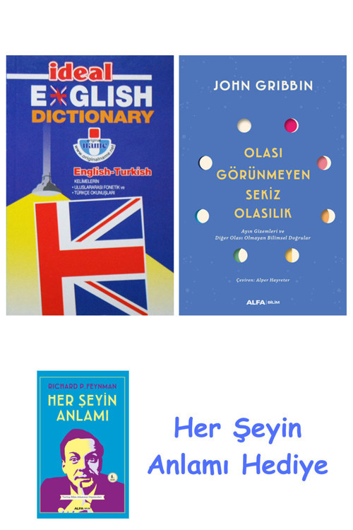 İdeal English Dictionary + Olası Görünmeyen Sekiz Olasılık + Her Şeyin Anlamı