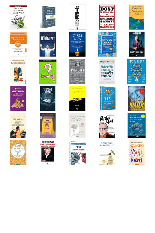 30 Adımda Özgüven... +29 Kitap