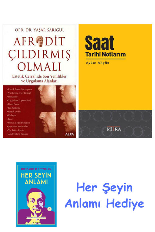 Afrodit Çıldırmış Olmalı + Saat Tarihi Notlarım + Her Şeyin Anlamı
