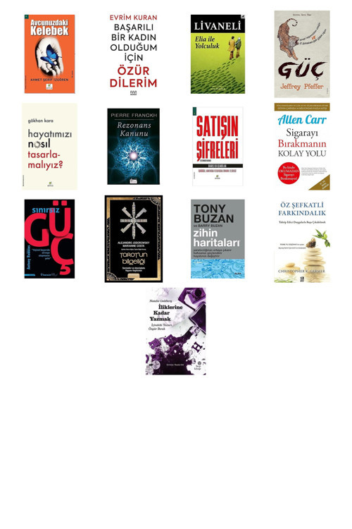 Avucunuzdaki Kelebek... +12 Kitap