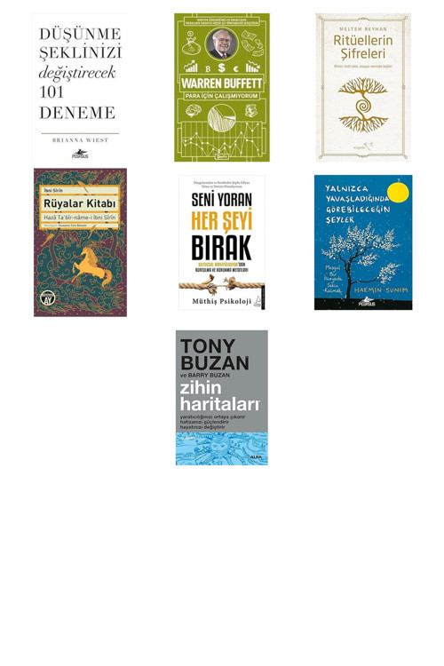 Düşünme Şeklinizi Değiştirecek 101 Deneme... +6 Kitap