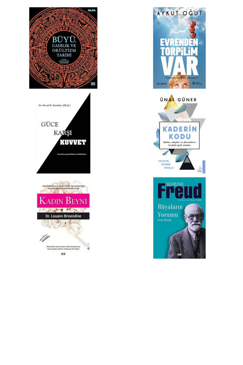 Büyü Cadılık Ve Okültizm Tarihi (Ciltli)... +5 Kitap