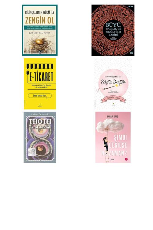 Bilinçaltının Gücü İle Zengin Ol... +5 Kitap