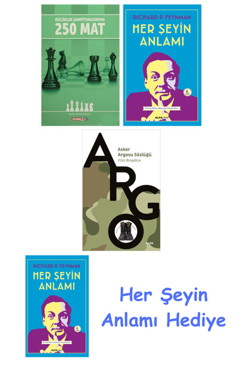 Küçükler Şampiyonasından 250 Mat + Her Şeyin Anlamı + Asker Argosu Sözlüğü + Her Şeyin Anlamı