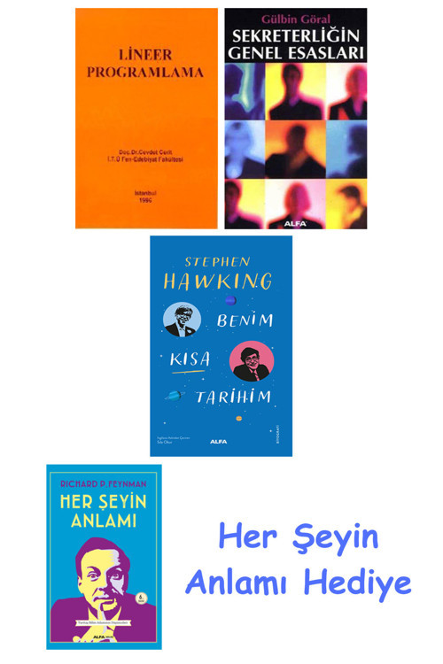 Lineer Programlama + Sekreterliğin Genel Esasları + Benim Kısa Tarihim + Her Şeyin Anlamı