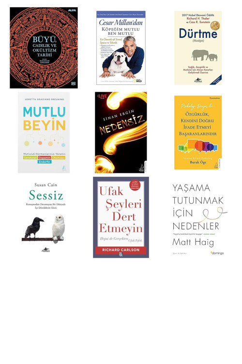 Büyü Cadılık Ve Okültizm Tarihi (Ciltli)... +8 Kitap