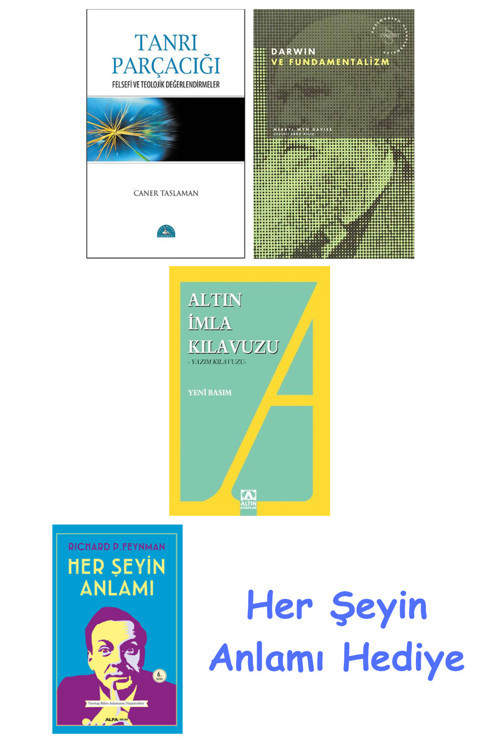 Tanrı Parçacığı + Darwin Ve Fundamentalizm + Altın İmla Kılavuzu -Yazım Kılavuzu + Her Şeyin Anlamı