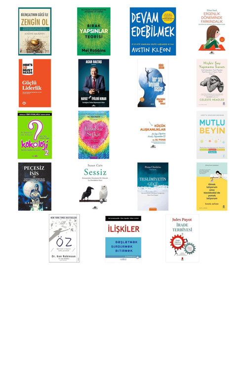 Bilinçaltının Gücü İle Zengin Ol... +18 Kitap