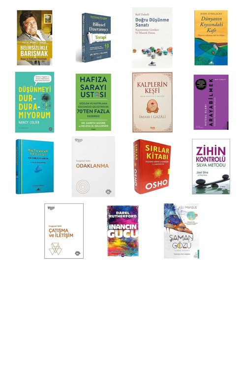 Belirsizlikle Barışmak: Kaygı Ve Endişeyi Yönetmek - Korona ... +14 Kitap