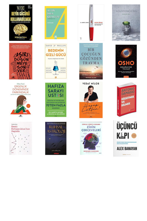%100 Beyin Gücünü Kullanabilmek... +15 Kitap
