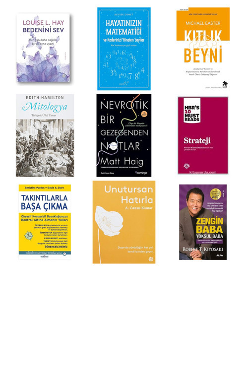 Bedenini Sev: Her Gün Daha Sağlıklı Bir Bedene Uyan!... +8 Kitap