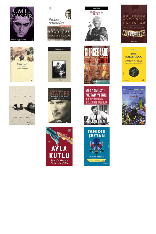 Anılar Düşünceler... +13 Kitap