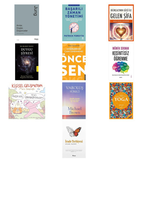 Anılar, Düşler, Düşünceler... +9 Kitap
