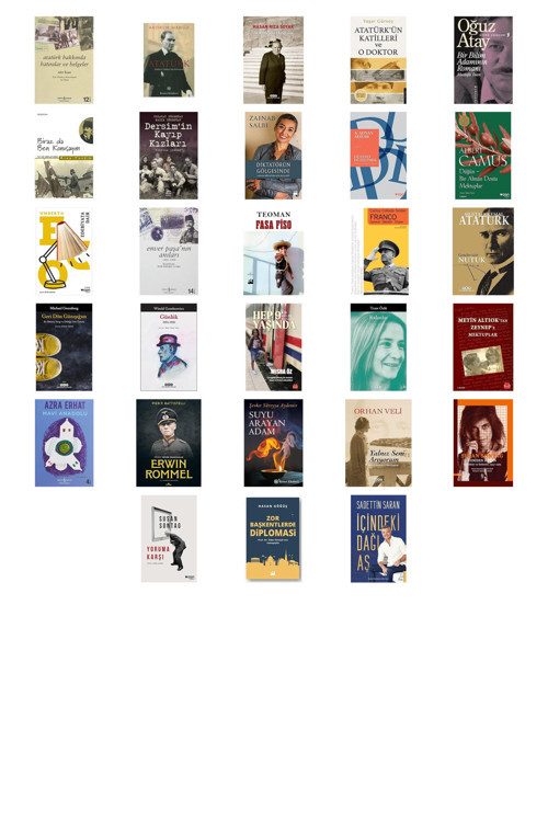 Atatürk Hakkında Hatıralar Ve Belgeler... +27 Kitap
