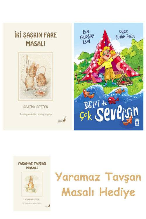 Beatrix Potter 5 - İki Şaşkın Fare Masalı + Belki De Çok Seversin + Yaramaz Tavşan Masalı