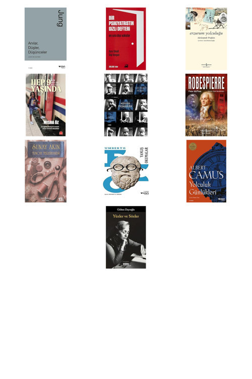 Anılar, Düşler, Düşünceler... +9 Kitap