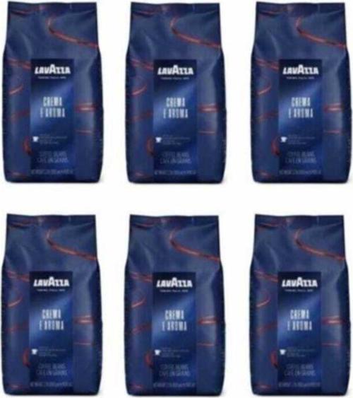 Espresso Crema E Aroma Çekirdek Kahve 1 kg 6'lı