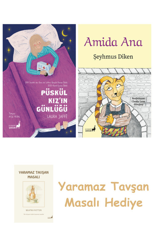 Püskül Kız’In Günlüğü + Amida Ana + Yaramaz Tavşan Masalı