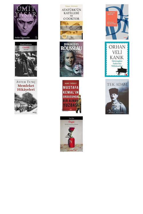 Anılar Düşünceler... +9 Kitap