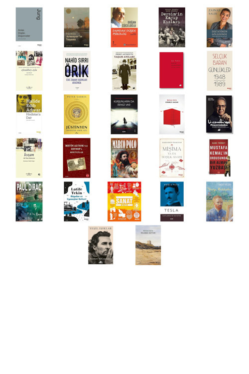 Anılar, Düşler, Düşünceler... +26 Kitap