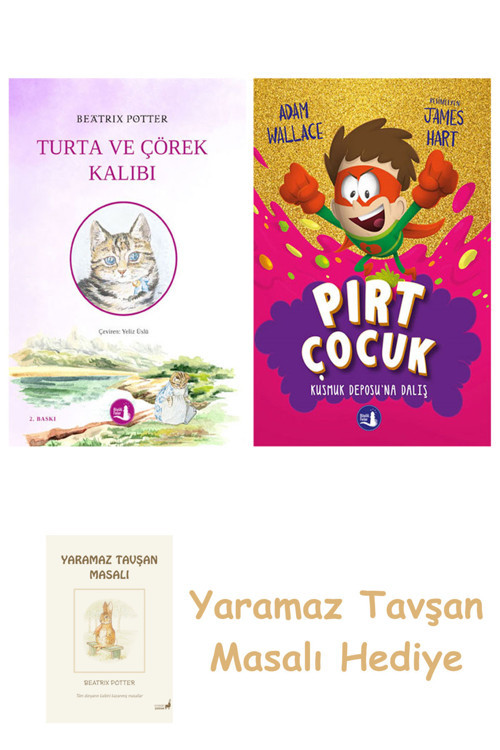 Turta Ve Çörek Kalıbı + Pırt Çocuk 3 - Kusmuk Deposuna Dalış + Yaramaz Tavşan Masalı