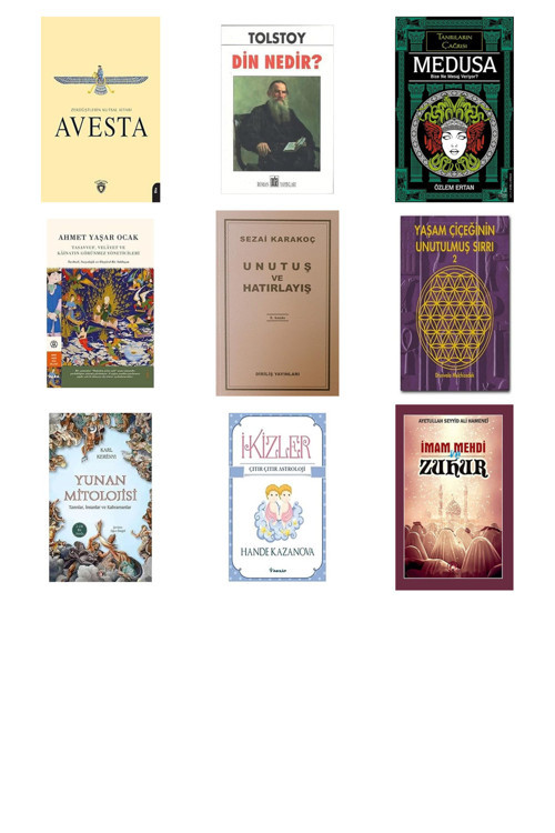 Avesta - Zerdüştlerin Kutsal Kitabı... +8 Din Kitabı