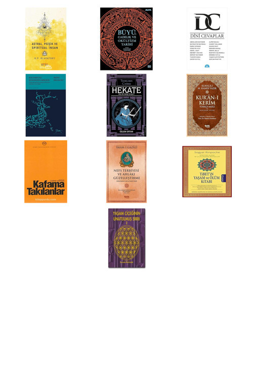 Astral, Psişik Ve Spiritüal İnsan... +9 Din Kitabı
