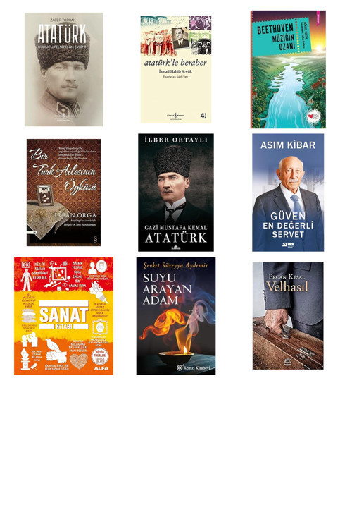 Atatürk - Kurucu Felsefenin Evrimi... +8 Kitap
